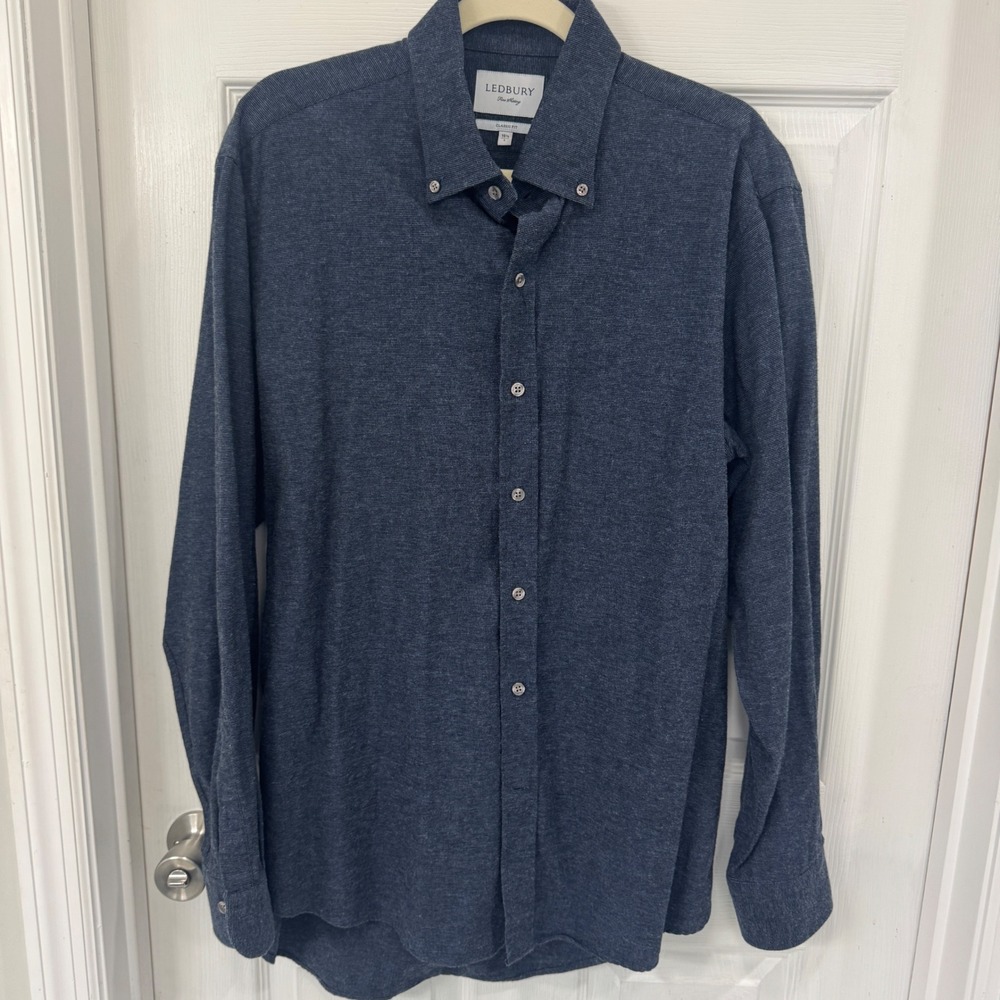 Ledbury Fine Shirtmakers Men's Large‎ Soft Button Down